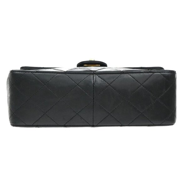 CHANEL CC Mini Matelasse Chain Shoulder Bag Leather Black GHW Vintage 332RF815 - Picture 6 of 16